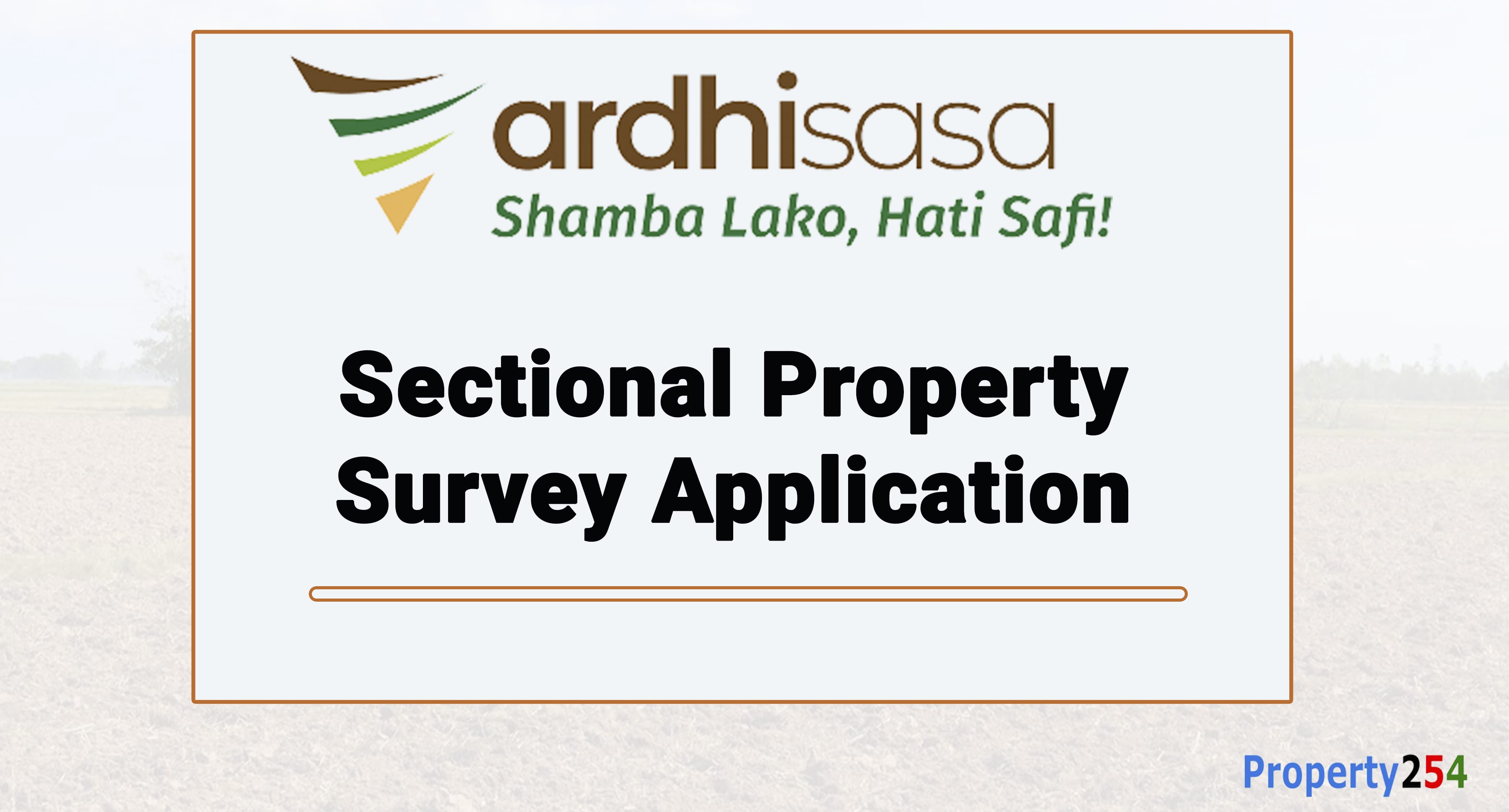 How to Make a Sectional Property Survey on Ardhisasa thumbnail