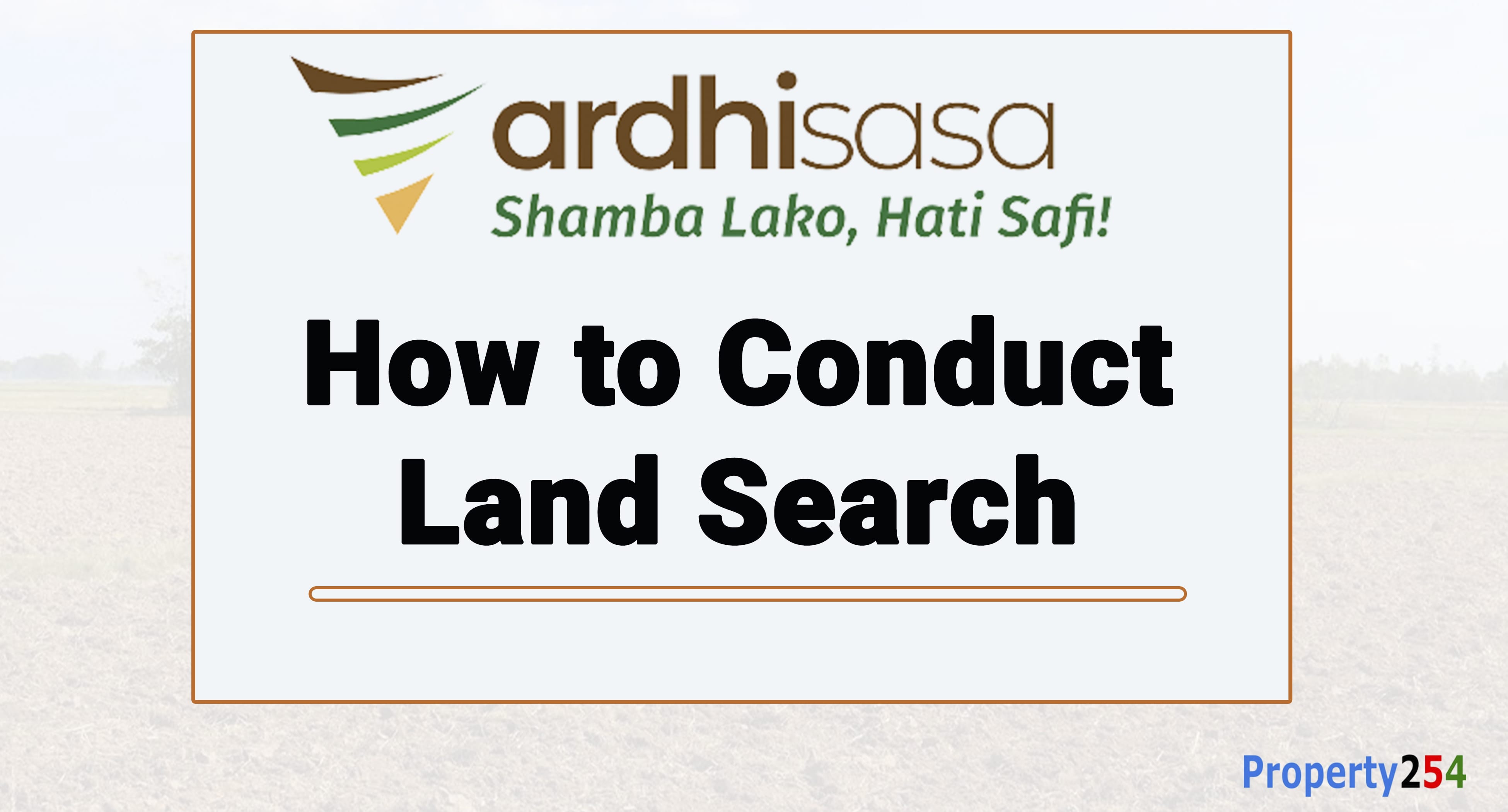 How to Conduct Land Search on Ardhisasa thumbnail