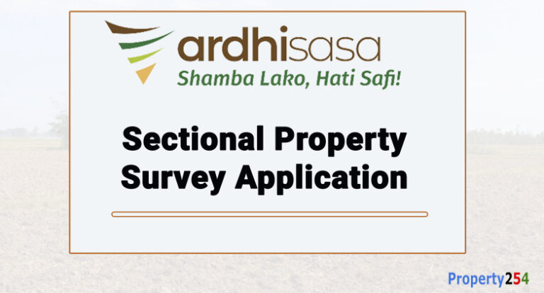 How to Make a Sectional Property Survey on Ardhisasa